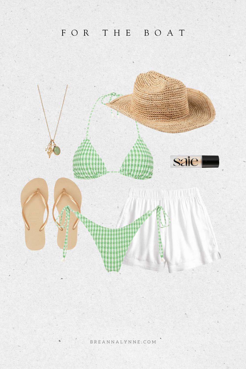 Vacation outfit for a boat