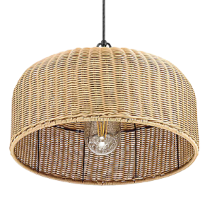 A pendant drum light from Lowes