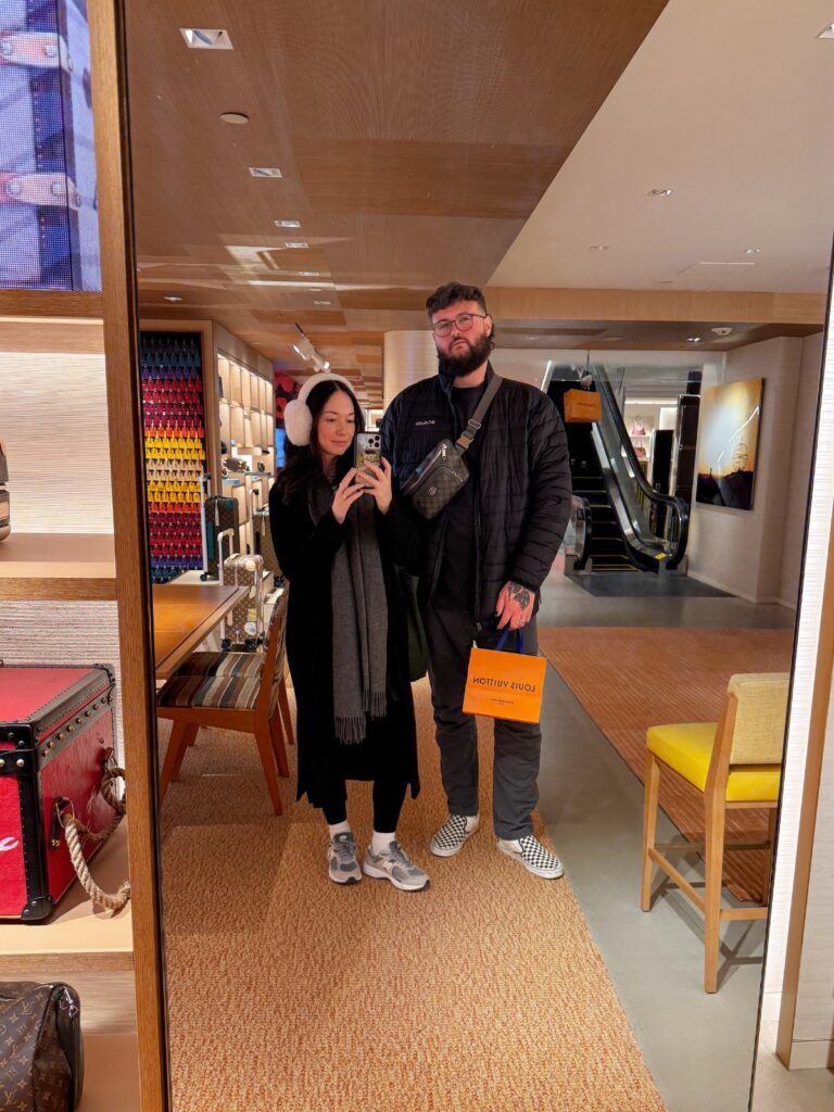 Louis Vuitton on fifth avenue in new york city